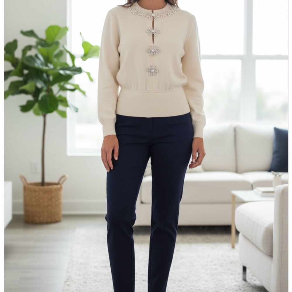 St. John Knit Evening Sweater - Picture 2 of 16